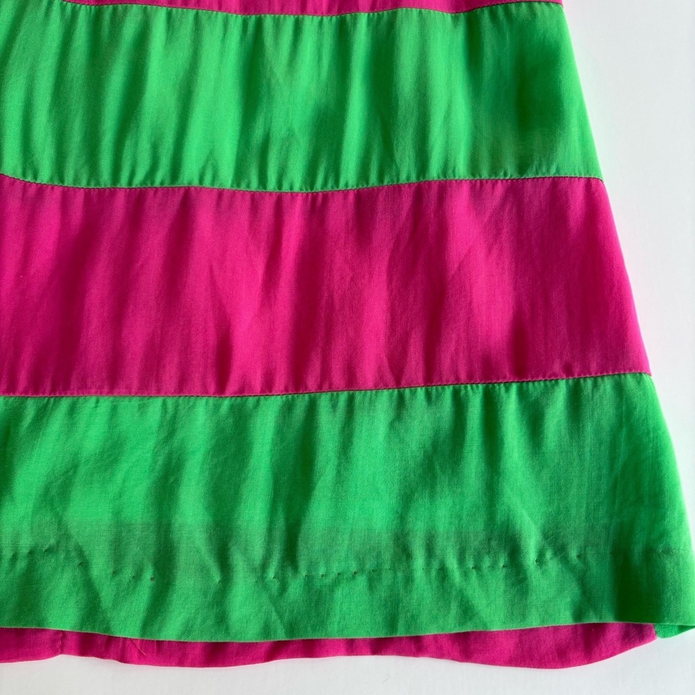 Maggie Breen Too Girl's 8 Sleeveless Pink Green Colorblock Dress NWT ($52.50) - Picture 3 of 10